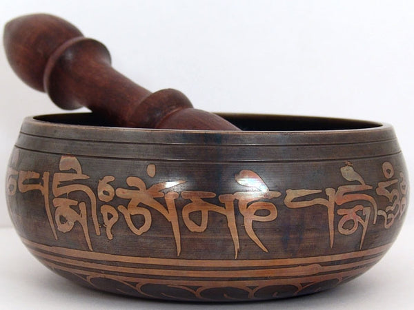 MANDALA BUDDHAS D SACRAL CHAKRA TIBETAN SINGING BOWL