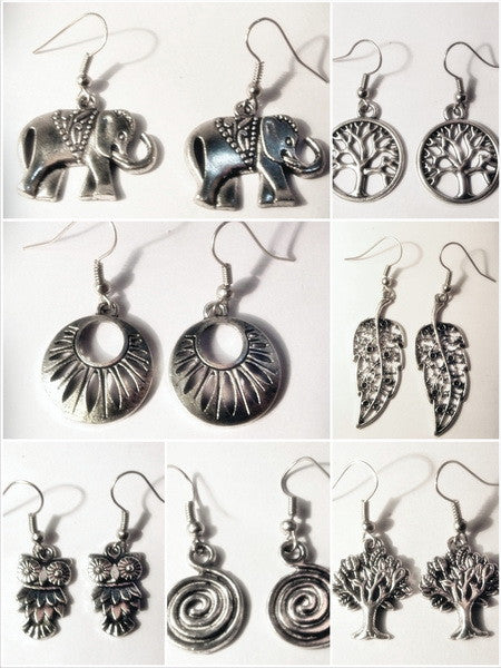 Wholesale set of 10 Thai Hand Made Earrings