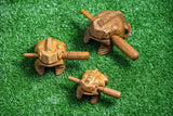 Wholesale Set of 10 Thai Hand Carved Talking Frog Instrument