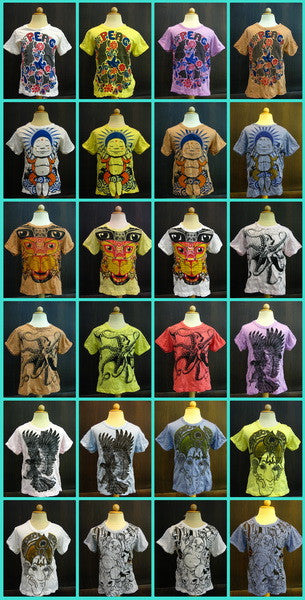 Sure Design Wholesale Set of 10 Kids Tshirts