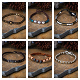 Assorted 6 Piece Set Fair Trade Hand Made Bracelet