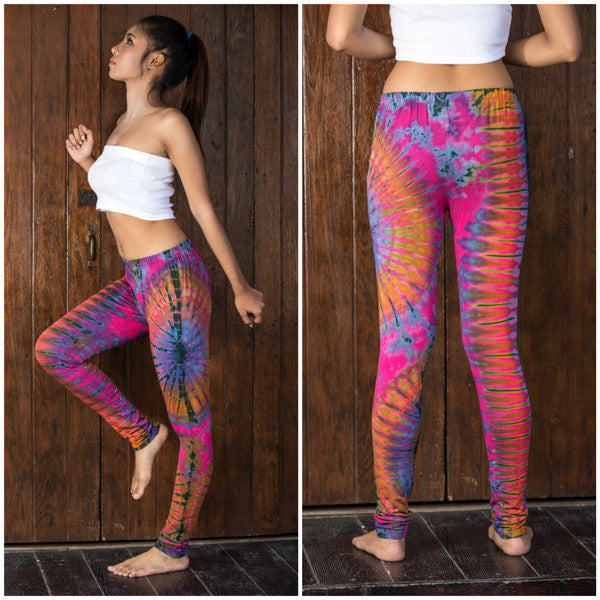 Super Soft Comfortable Womens Leggings Tie Dye