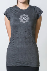 SureDesign Women's Super Soft Tshirt Om Black