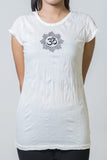 SureDesign Women's Super Soft Tshirt Om White