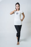 SureDesign Women's Super Soft Tshirt Om White