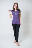 SureDesign Women's Super Soft Tshirt Dream Catcher Purple