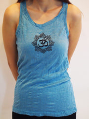 SureDesign Women's Super Soft Tank Top Om Turquoise