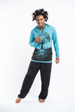 Sure Design Unisex Hoodie Tree of Life in Turquoise