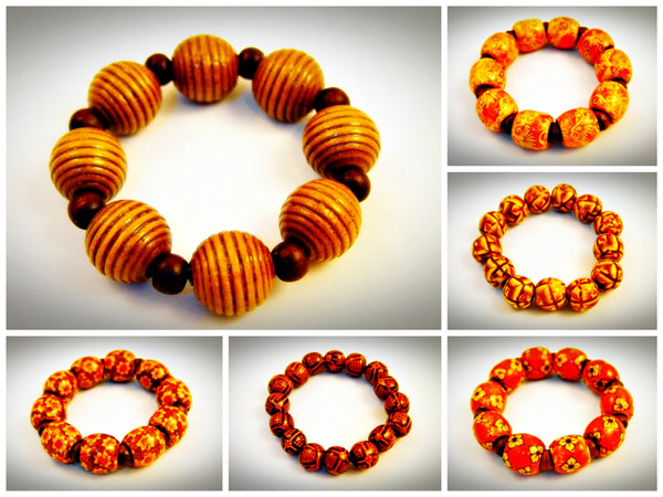 Wholesale Assorted set of 10 Mala Beads Monk Bracelets