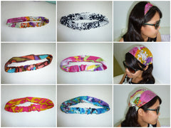 Wholesale set of 10 Womens Hairbands