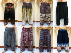 Wholesale set of 10 Thai Low Cut Genie Pants BESTSELLER
