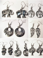 Wholesale set of 10 Thai Hand Made Earrings