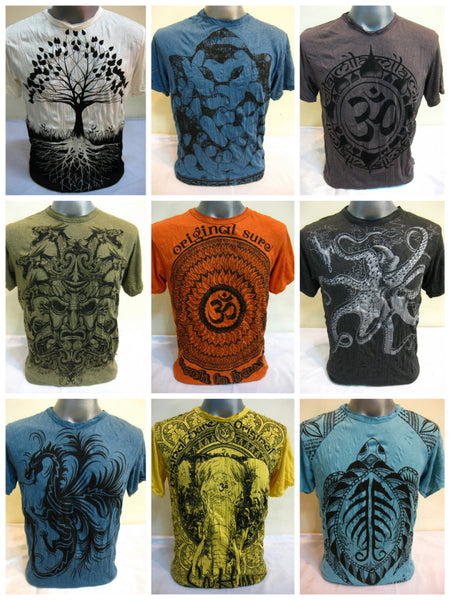 Sure Design Wholesale Set of 10 Men's T-Shirts