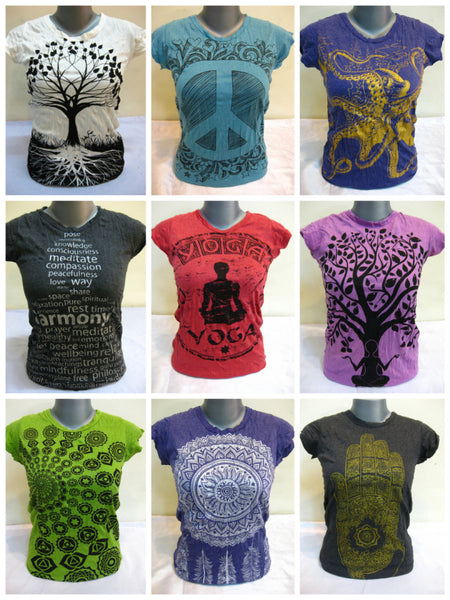 Sure Design Wholesale Set of 10 Women's T-Shirts
