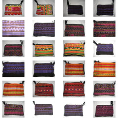 Wholesale Lot Of 100 Embroidered Coin Pouches